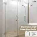 glass shower door accessories,