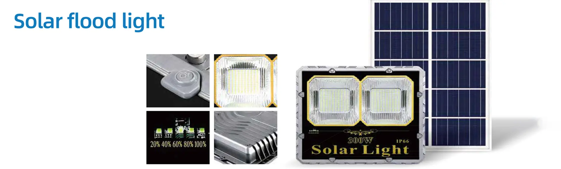 solar powered flood lights