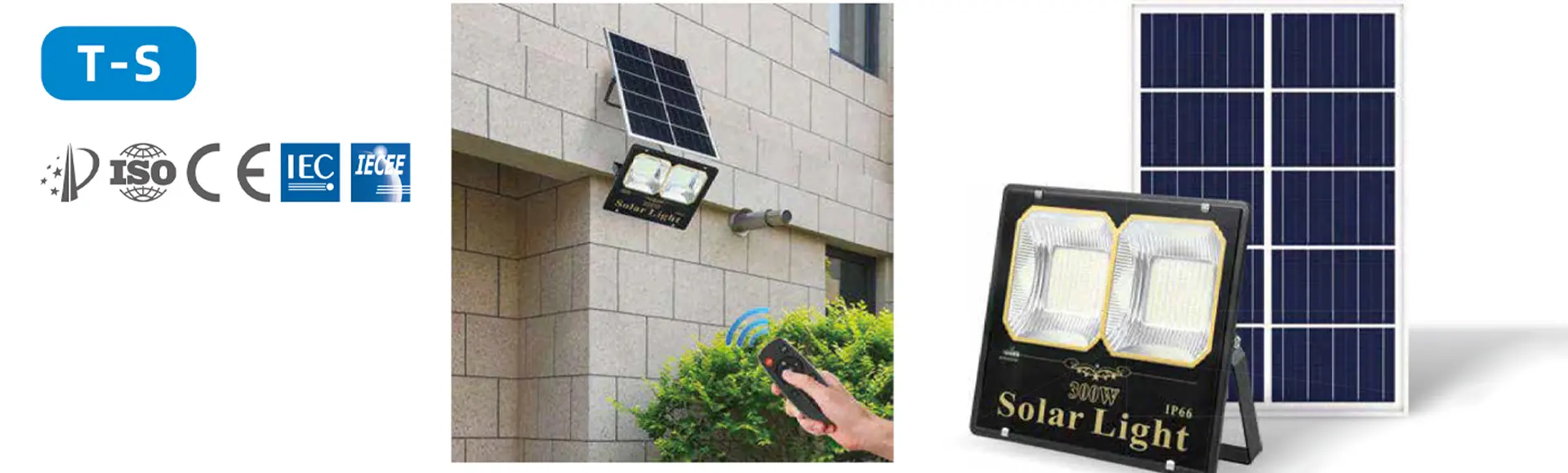 solar powered flood light