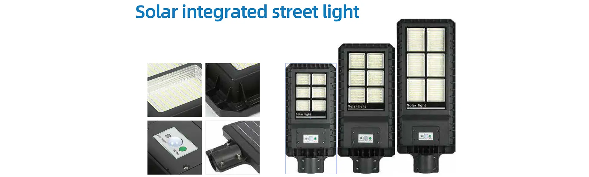 LED solar separate street light4