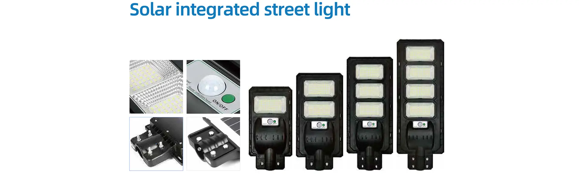 ledSolar integrated street light