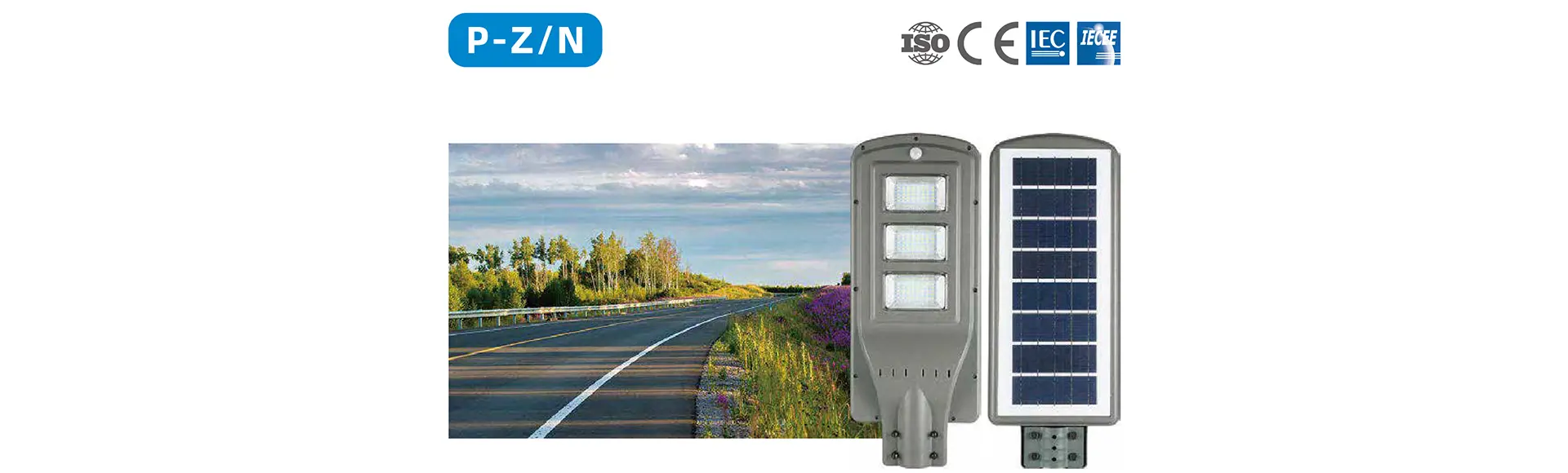 led Solar integrated street lightS