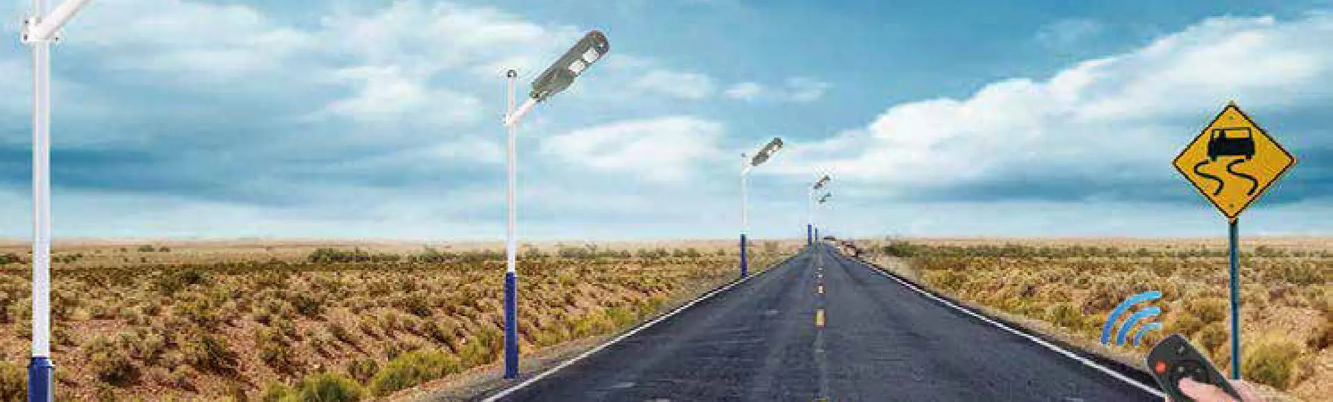 led Solar integrated street light