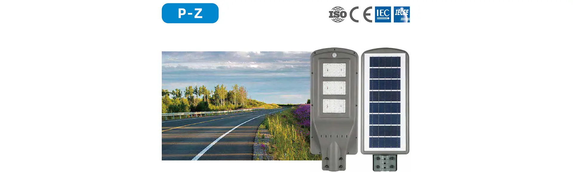 led Solar integrated streets light