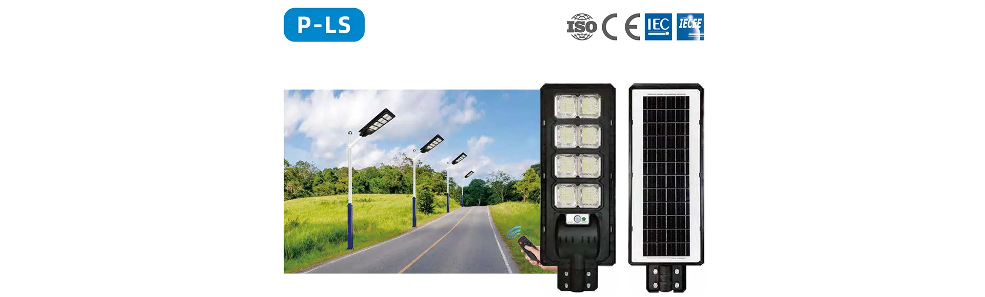 led Solar integrated street light