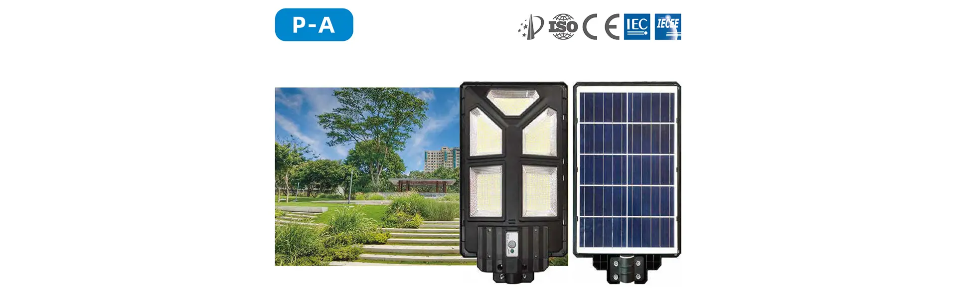 led Solar integrated street lights