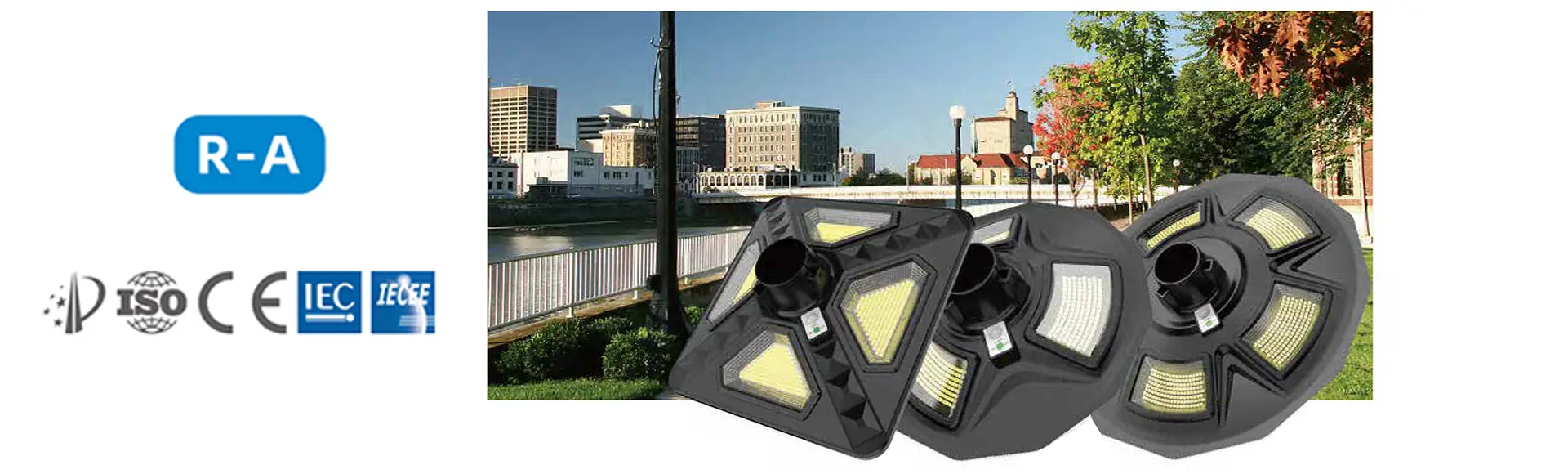 led Solar integrated street lightss