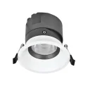 Designer commercial lighting ,recessed mounting, round trim, adjustable , high output lumen, spring fast mount clip easy installation and dismantle, low-glare light,high power (LUCIA DLRS161 30W)