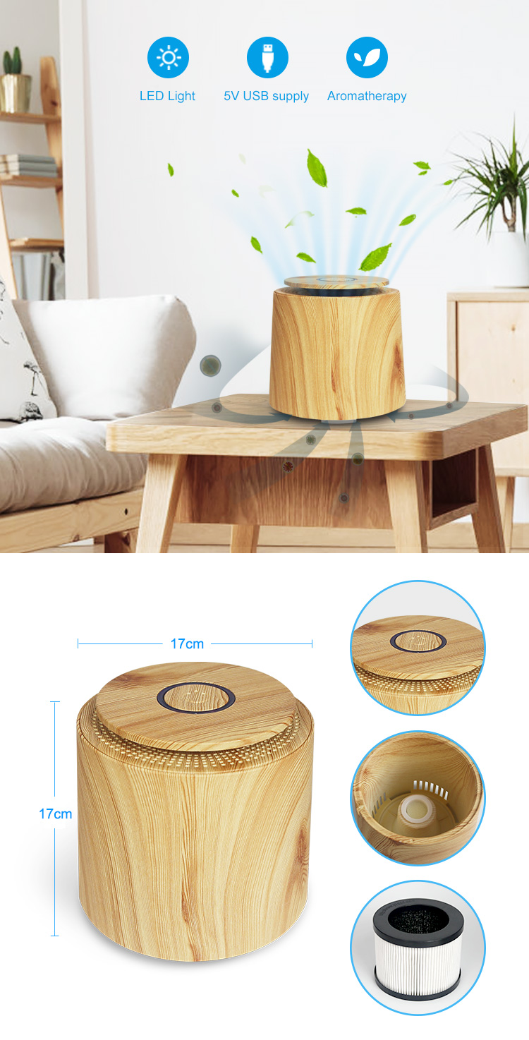 House Indoor Desk Air Purifier for Baby
