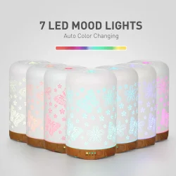 Use the ultrasonic aroma diffuser to give you a fresh and fragrant experience.