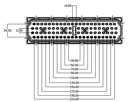 Street light lens DK-252X70-151X81-TP-II-S-H-84H1 2