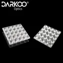 UV led lens DK 75X75 12 LENS 25H1