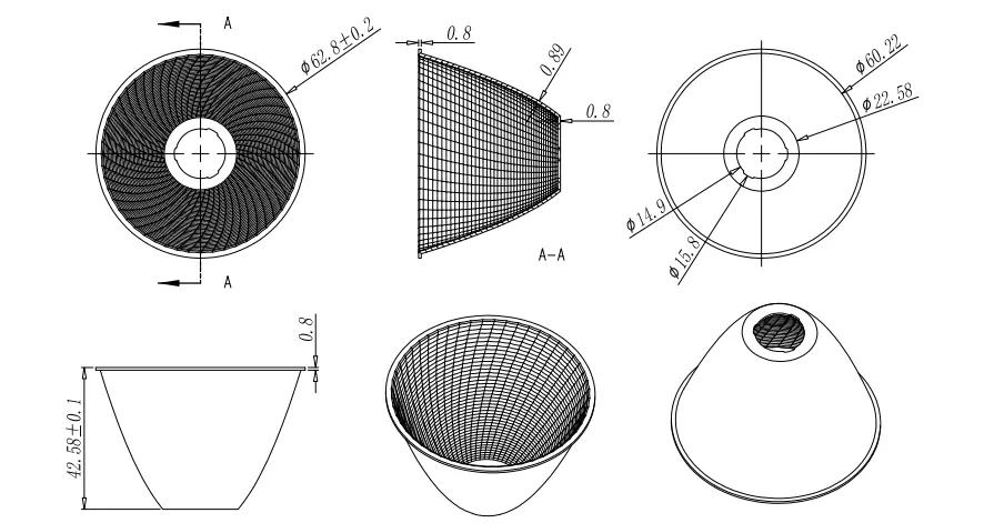 Downlight reflector M Series 2