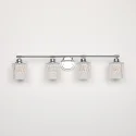 Modern masonry glass lampshade simple bathroom multi-lens headlight