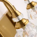 Modern Wall Sconces Crystal Sconces Glass Luxury Bath Vanity Lighting