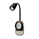 Multifunctional Swan Neck Reading Wall Lamp With Magnetic Remote Control