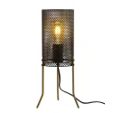 Metal mesh table lamp