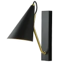 Modern Metal Cone Shade Surface Mount Bedside E27 Reading Wall Lamp