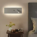 How about a wall light above the bed? How to install a wall lamp above the bed?
