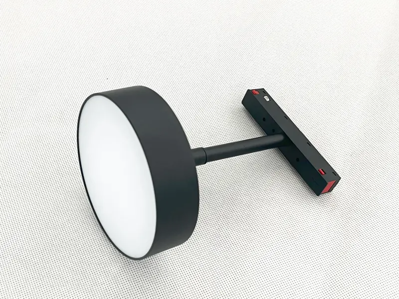 20-Magnetic Track Light Circular Panel Lamp (1)