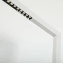 BFE-0932 Two-color LED aluminum linear office floor lamp Standing lamp