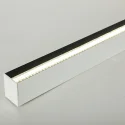 BPE-6613 High Quality LED Aluminum Office Linear Light Suspendant lights L 1126.5mm with white Black