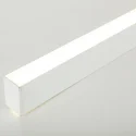 BPE-0123 School hospital black white silver up and down pendant linear lamp linkable hanging aluminum led linear light