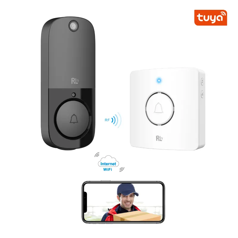 Tuya Smart Photo Doorbell Camera + wireless Chime