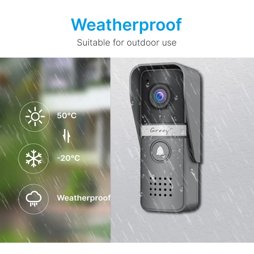 7 inch WIFI AHD Video Doorphone #RL-A17U-TY - With the Tuya Smart APP, you can remotely monitor, intercom and unlock. - Two million pixels AHD camera. - 16 melodies for option. - Electric lock and gate lock connection. _05