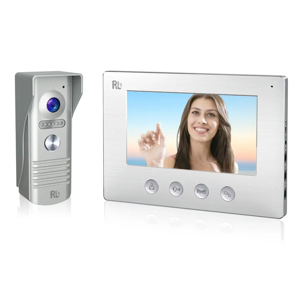 7 color video fashion door phone