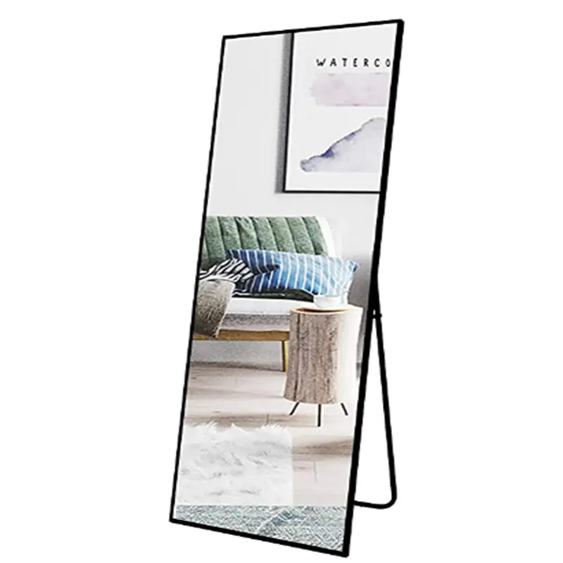 Foster full size floor and wall hanging mirror