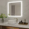 Linda backlit mirror for wall 5