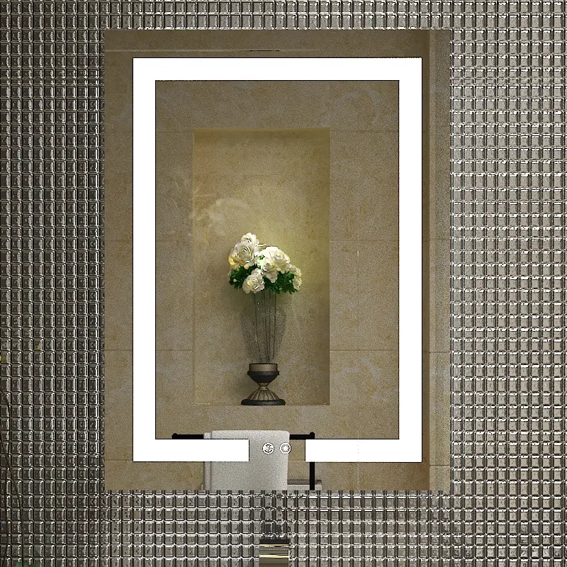 Flora front lighted rectanguler mirror 2432