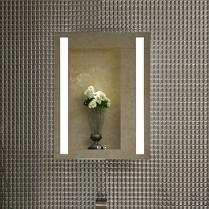 Flora front lighted rectanguler mirror 1824