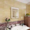 Frances front lighted Mirror with arc angle 3