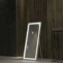 Fanny full size front lighted floor and wall mirror