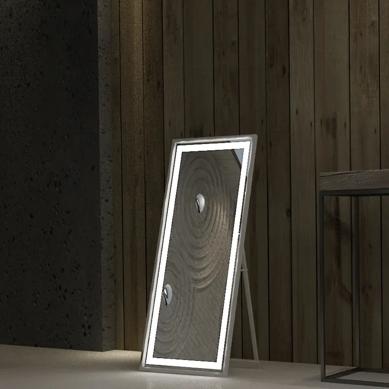 Fanny full size front lighted floor and wall mirror 2063