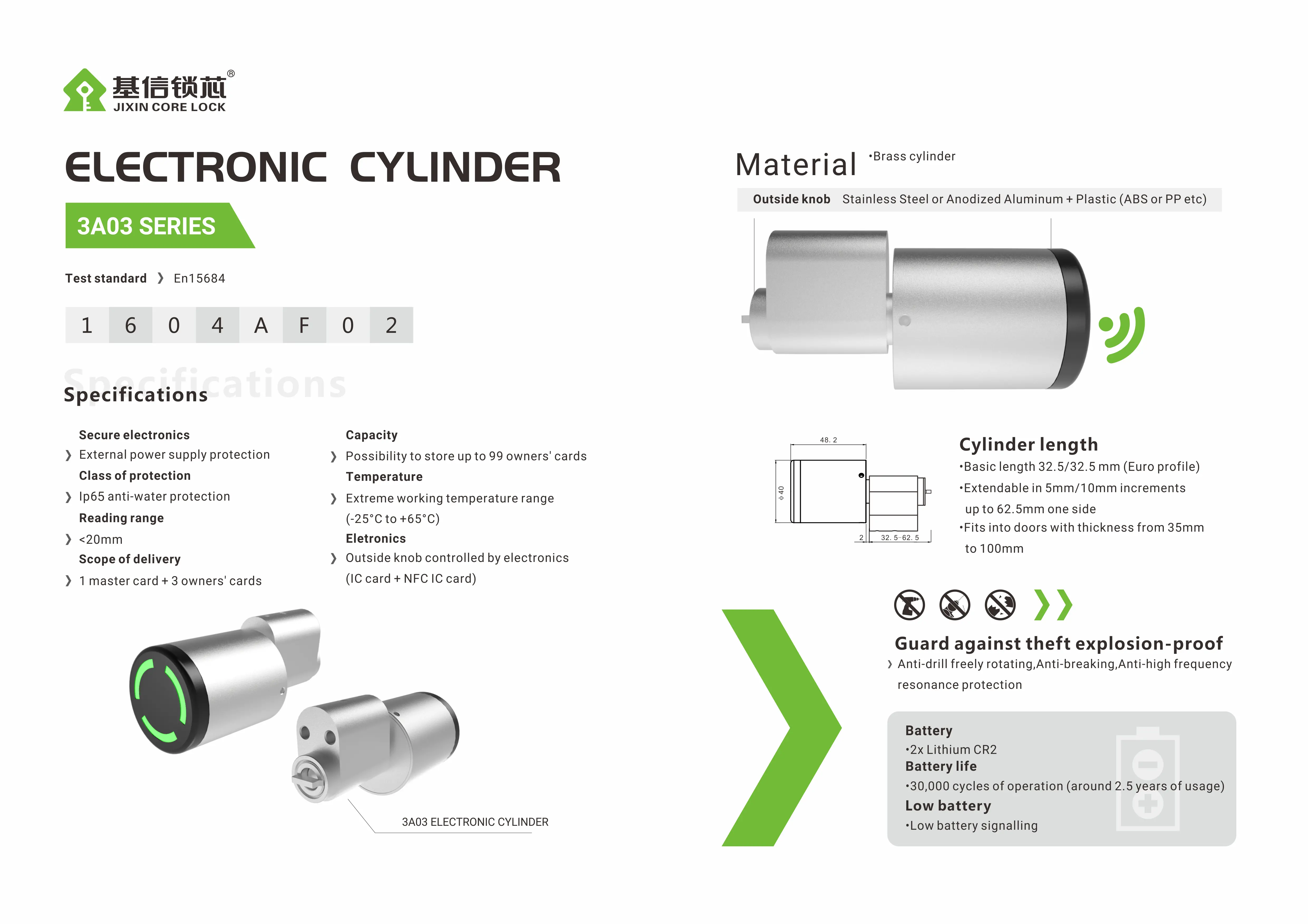 electrontic cylinder