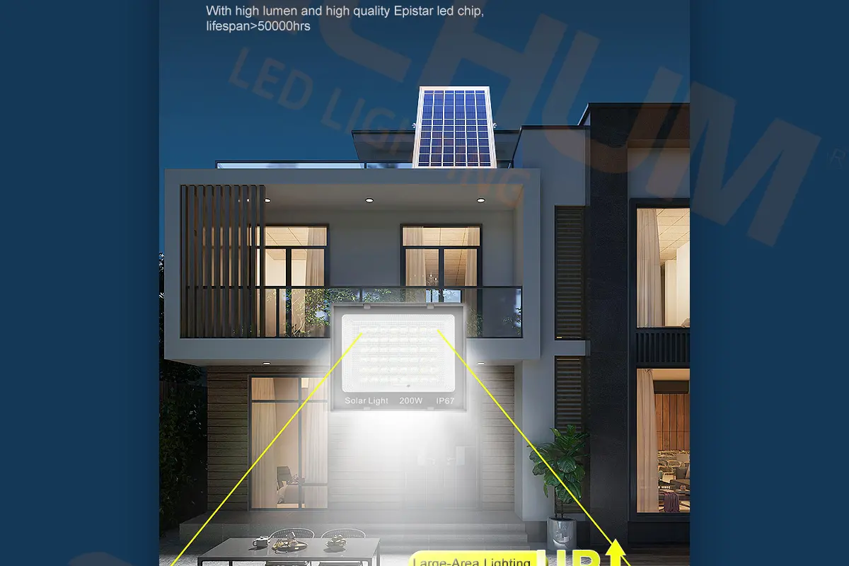 SF001-T Solar flood light_05