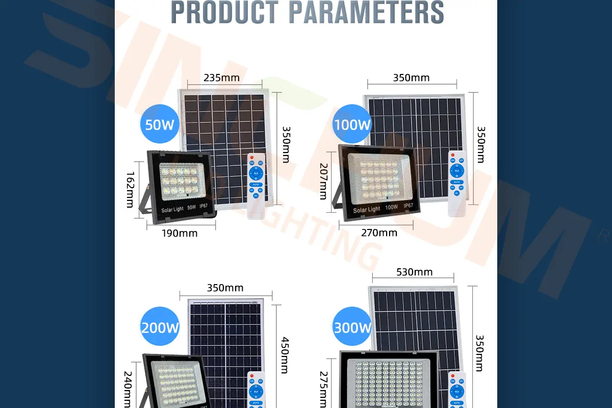 SF001-T Solar flood light_07
