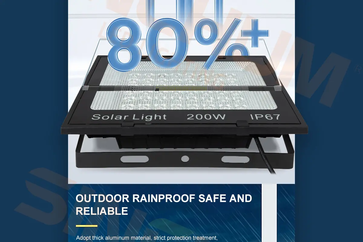 SF001-T Solar flood light_11