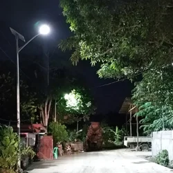Solar street light project in Vietnam --- April,2021