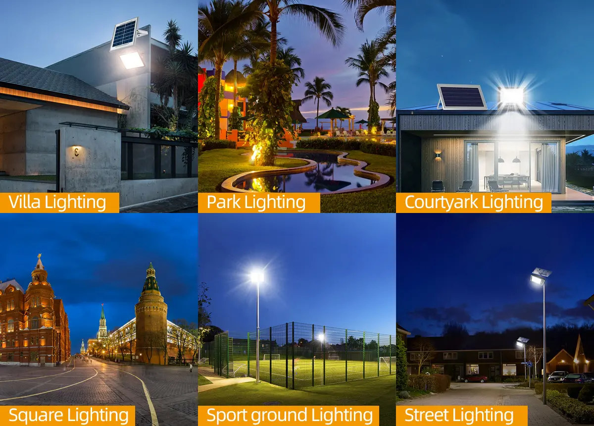commercial solar street lights