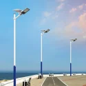 Structure and principle of solar street light