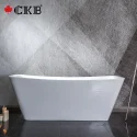 1700x800x580mm Acrylic Freestanding Whirlpool Bathtub CKB9002