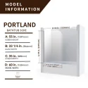 Portland Pivot Shower Bathtub Door