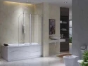 Bi-folding Pivot Shower Bathtub Door CF6222