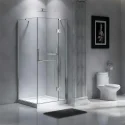 Frameless Aluminum Corner Hinged Shower Enclousre CWA1231