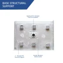 Shower Base ABD4836C/R2