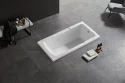 Acrylic Drop-in Soaking Solid Surface Bathtub TF105